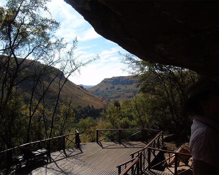 Drakensburg Giants Castle (San Art) + Mandela Capture Site (1)